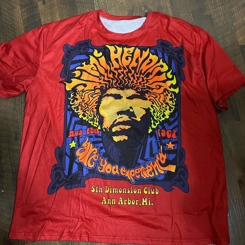 Jimi Hendrix Are You Experienced T Shirt - Size XL